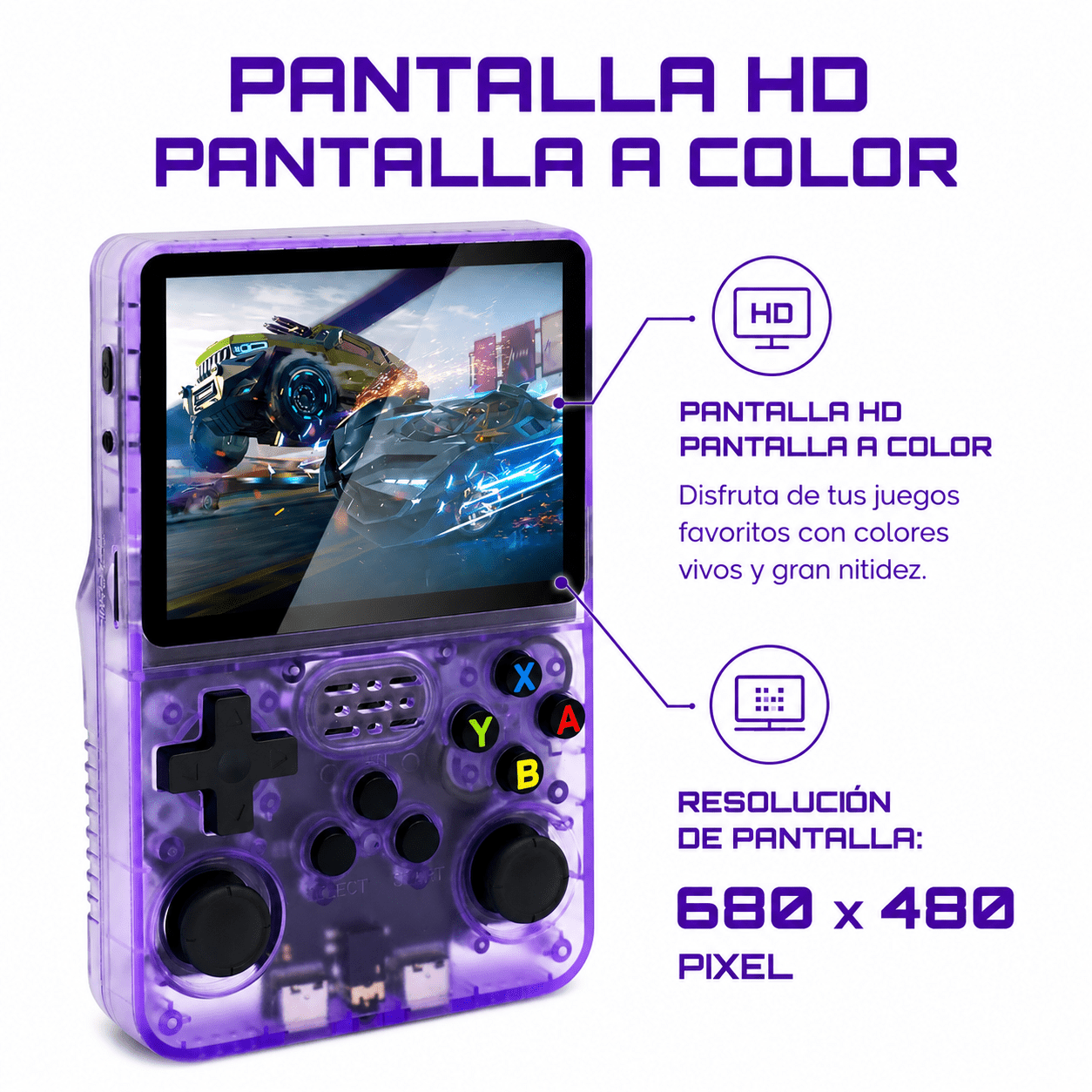 CONSOLA RETRO PORTATIL - Bilmorun