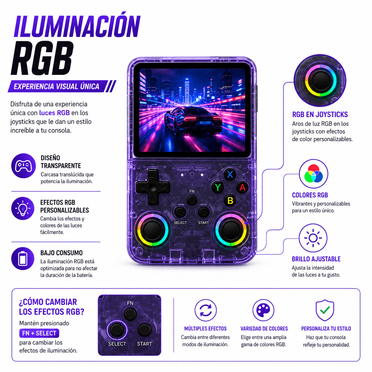CONSOLA RETRO PORTATIL - Bilmorun